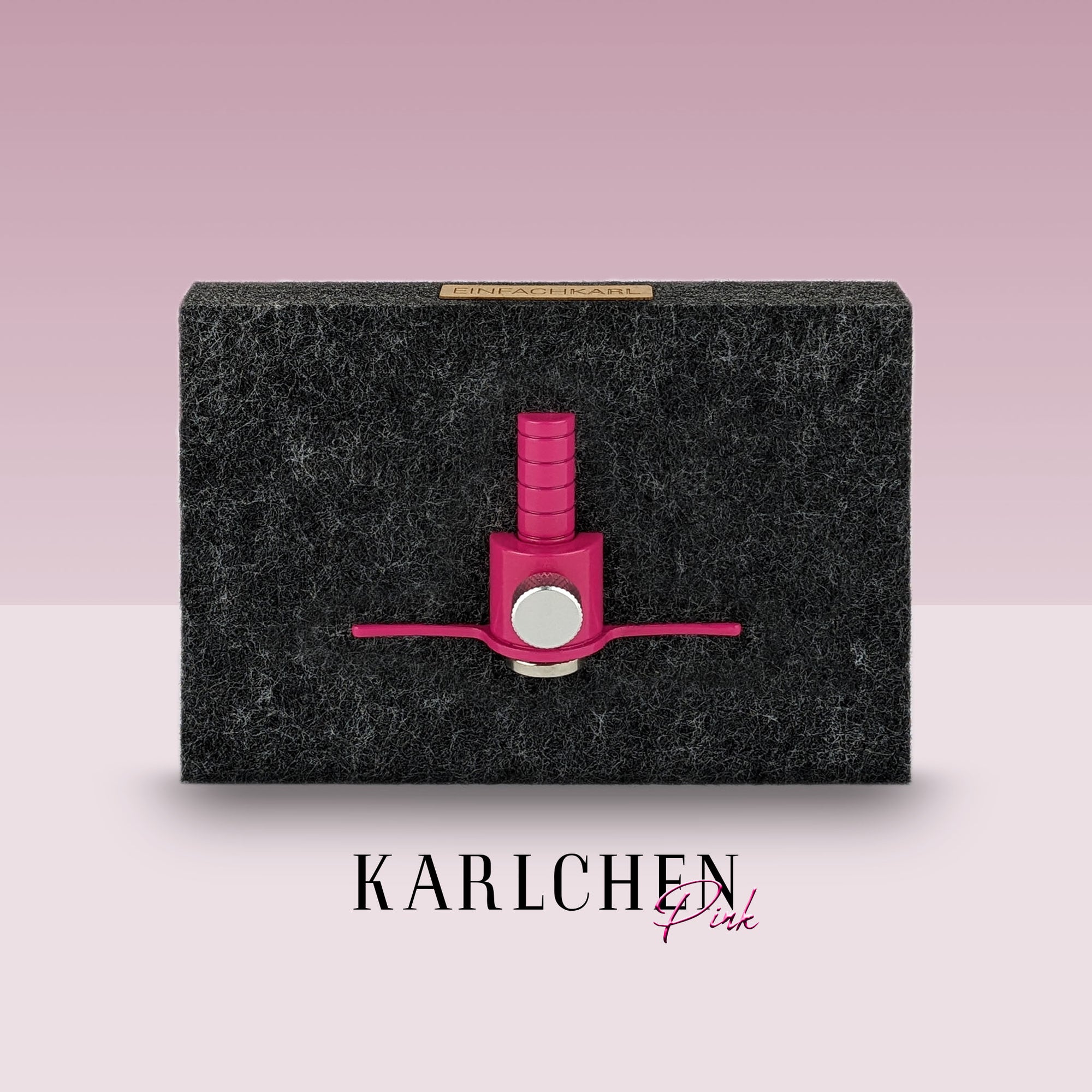 Zuschneidehilfe Karlchen in pinker Farbe